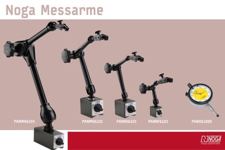 Measuring arms from NOGA TOOLS.