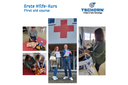 First aid course